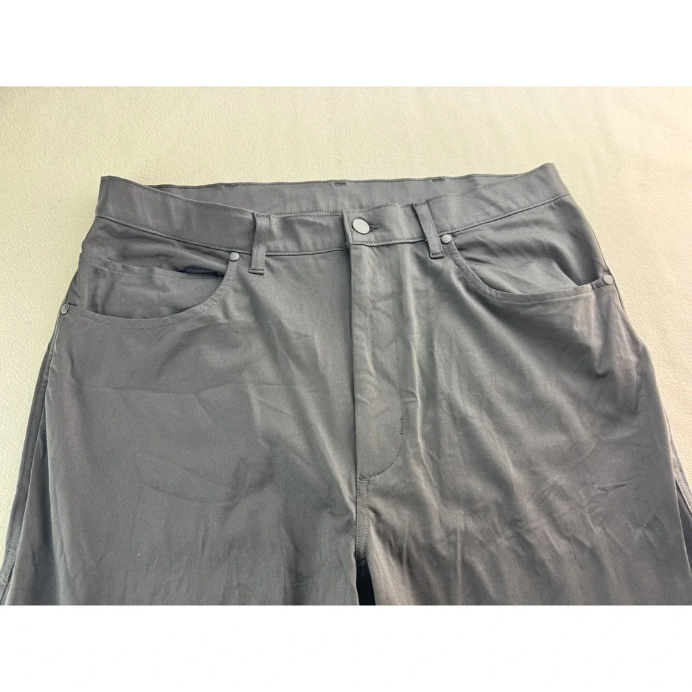 Stylus Mens Black Polyester Performance Dress Pants Size‎ 36x36 Modern Fit